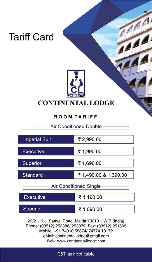 Continental Lodge Ingraj Bazar Buitenkant foto